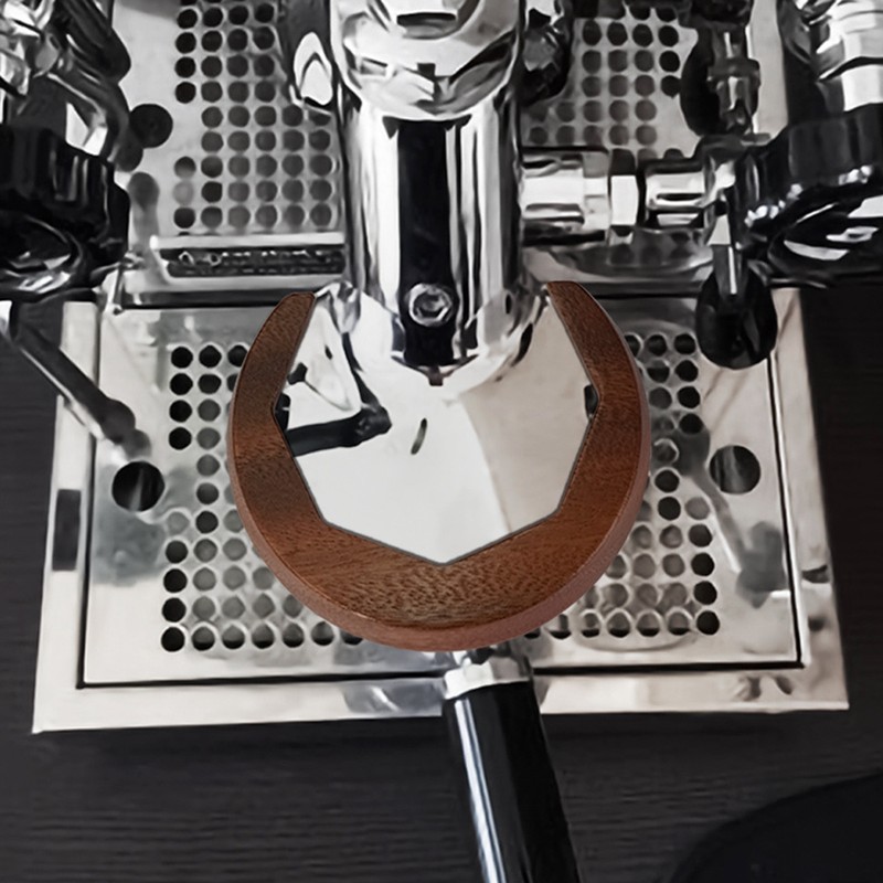 Coffee Machine Wood Grouphead Heat Resistant Professional Grouphead Ring Replacement