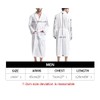 AFPANQZ Men Bathrobe with Pockets Full Length Sleepwear Long Sleeve