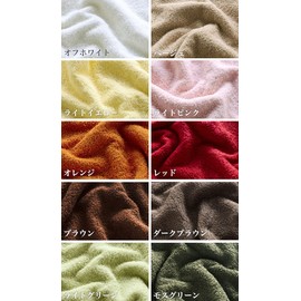 Hotel Handkerchief, Set of 10, Handkerchief Towel, Made in Japan, Senshu Towel (Approx. 7.9 x 7.9 inches (20 x 20 cm), Off-White