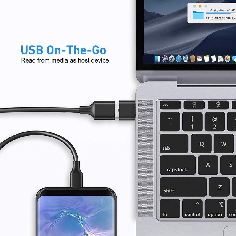 Vayfoni 2PCS USB to USC Adapters - Type-C to USB-A
