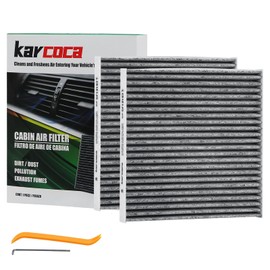 CF10134 (24815) Filtro de aire de cabina premium con carbón activado compatible con ACURA CSX 2007-2011, HONDA ACCORD 2003-2020, HONDA CIVIC 2006-2015