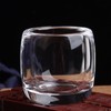 Crystal Boar Cup Guinomi, 4.3 fl oz (110 ml), Handmade,