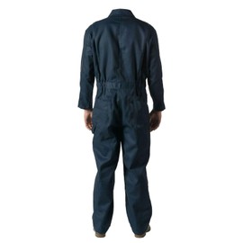 GRS Mens C2 Dark Navy Work Overall - Protective Coverall Workwear Boiler Suit for Mechanics Workshop Warehouse College Student Garages DIY (2XL - 51" Chest)