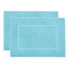 ZOLLNER Set of 2 bath mats in 50 x 70