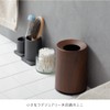ideaco Mini TUBELOR rosewood Trash Can Round Shape 1.2L Diameter