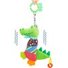 small foot 11423 Plush Crocodile Rattle Toddler Toy Educational Toy