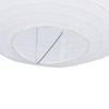 White Round Paper Lantern Light Decorative Soft Light Easy to