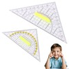 Set Square with Handle, Set Square Small, 16 cm +