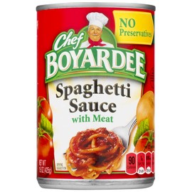 Chef Boyardee Spaghetti Sauce With Meat, 15 Oz Cans (Pack of 24)