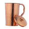HealthGoodsAU - Pure Copper Hammered Water Jug (Pitcher) with Lid