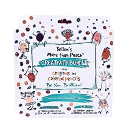 More Than Peach by Bellen Bellen's More Than Peach Creativity Bundle with Colored Pencils & Crayons
