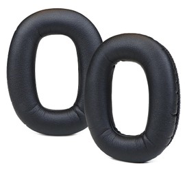 SINOWO Replacement Earpads for Marshall Monitor2/MonitorII Over-Ear Headphones (Do Not Fit Monitor),Ear Pads Cushions with Noise Isolation Memory Foam,Soft Protein Leather-Black