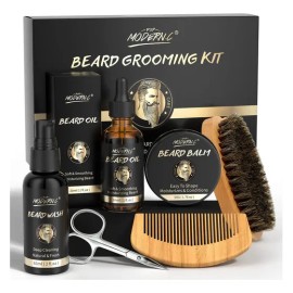 Set De Cuidado Y Crecimiento De Barba Pop Modern.c, 6 Unidad
