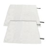 2pcs Emergency Fire Blanket Fiberglass Good Insulation Easy to Use