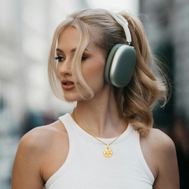 BONJOULRY Gold Libra Zodiac Sign Mother of Pearl Shell Coin Charm Necklace for Women Dainty Chain 18K Gold Plated Cute 12 Constellation Pendant Necklaces Trendy Astrology Horoscope Jewelry Birthday Gift