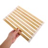 Beavorty Bamboo Sauna Cushion High Temperature Resistant Support Mat Quick-Drying