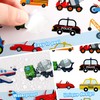 500 Pcs Transportation Stickers Cars Bus Trucks Airplane Ship Stickers