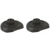 MTC 2pcs Front Spring Shock Strut Upper Mount Black Bushing