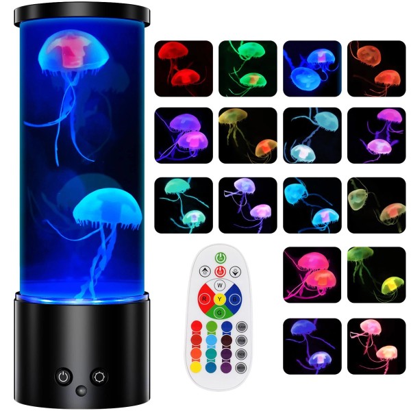 Aonesy Best Lamp 17 Color Changing Jelly Fish Light Mood