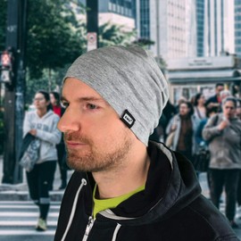 EMV+ Anti-radiation radiation protection hat/hood (grey), grey mixed