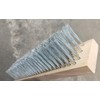 16" Heavy-Duty Rough Surface Floor Brush,Stainless Steel Wire Large Deck
