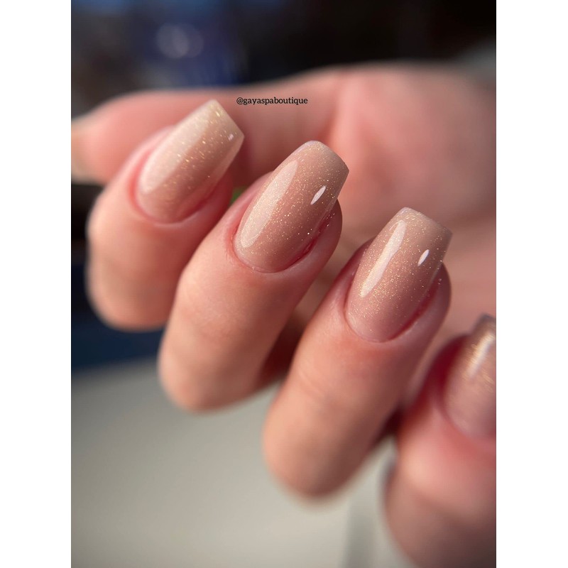 IN.HYPE UV/LED Camouflage Builder Gel for Nail Extension/Strengthening (Shimmer Nude)