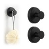 Xikangshun Suction Hooks for Bathroom, 304 Stainless Steel Waterproof Vacuum