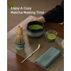 ZENS Matcha Tea Set with Bamboo Whisk, 5pc Matcha Tea