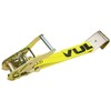 VULCAN Ratchet Strap with Flat Hooks - 2 Inch x