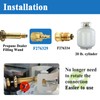 Alsoyixia F276329 Propane Cylinder Fill Plug, 7/8" Female POL, for