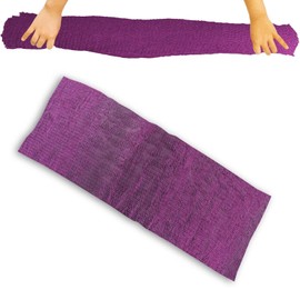 uh*roh*muh African Net Sponge Body Scrubber - Deep Cleansing & Gentle Exfoliation for Smooth and Clear Skin, Durable Exfoliator (Purple)