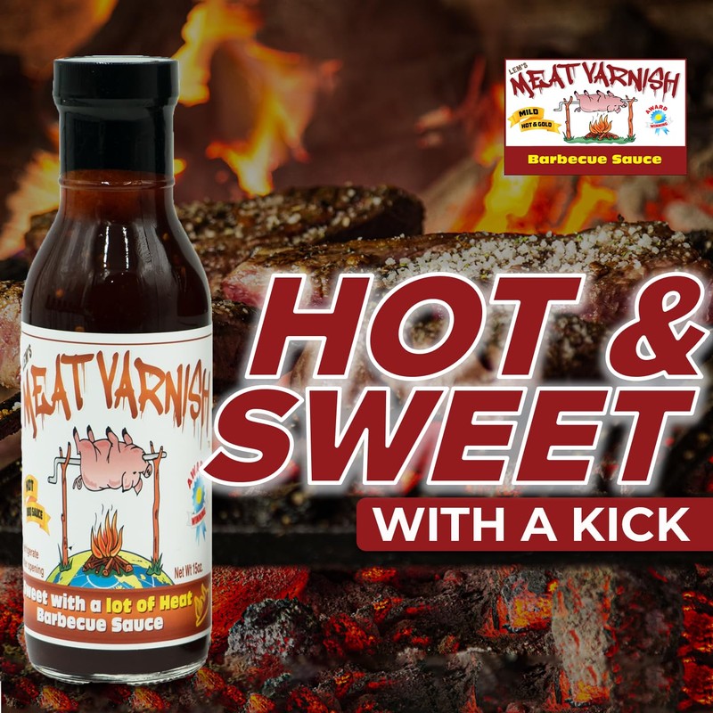Lem’s Meat Varnish Hot BBQ Marinade – Spicy BBQ Sauce