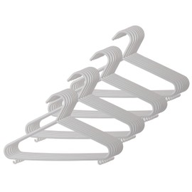 Bieco Children's Coat Hangers, Plain Colours, Packs of 8/16/32