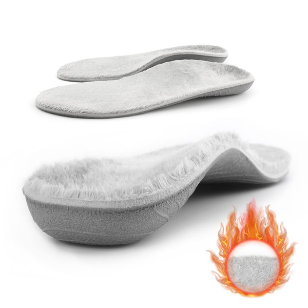 SUPPORTINSERT Orthotic Arch Support Insoles Plantar Fasciitis Insoles Winter Warm
