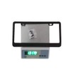 juew Stainless Steel License Plate Frame Durable with Screw Caps