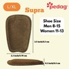 pedag Supra | German Handmade Shoe Tongue Pads | Soft