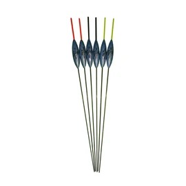 SRG Pole Floats SRG002 Pack of 6 x Pole Floats choose from (0.2g / 0.3g / 0.4g / 0.5g) (6 x 0.4g (3 x Red Tip and 3 x Yellow Tip))