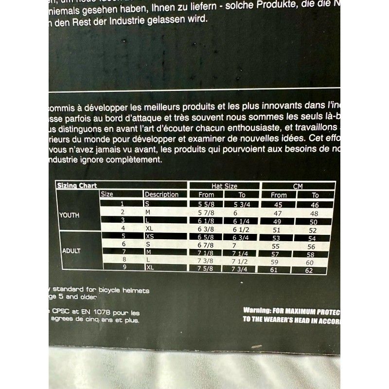 T.H.E one carbon Frost helmet - Youth XL