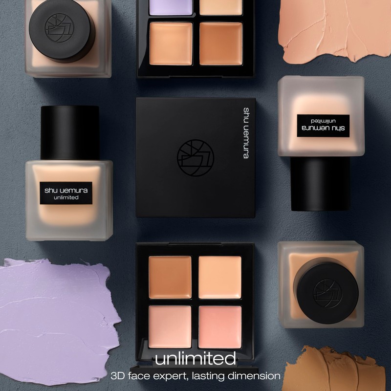 shu uemura Unlimited CCC Quad Concealer 1.5g x 4 Apricot