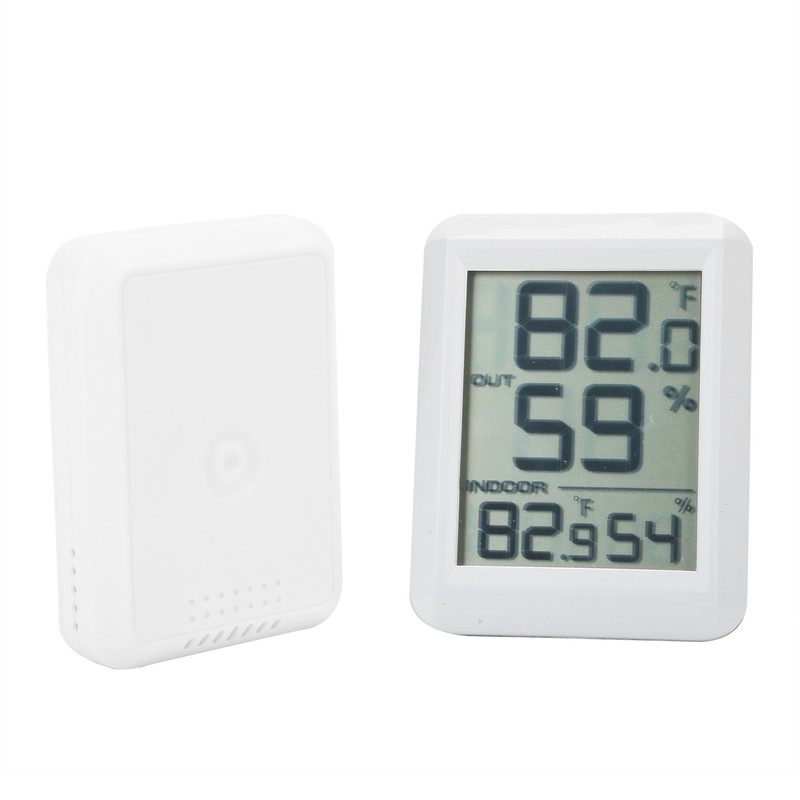 Wireless Digital Hygrometer Thermometer Indoor Outdoor Portable Electronic Temperature Humidity