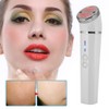 Portable Photon Red Blue Light Facial Hot Compress Massage Anti