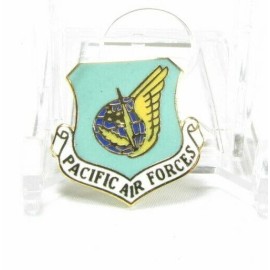 USAF Air Force Pacific PACAF Security Police SP Beret Crest Small NOS 1"
