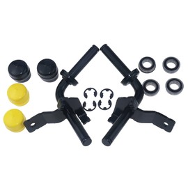 DVPARTS Steering Spindle Kit GY22251BLE GY22252BLE for John Deere LA100 LA105 LA115 LA120 LA125 LA130 LA135 LA140 LA145 LA150 LA155 LA165 LA175 D100 D110 D120 D130 D140 D150 D155 D160 D170