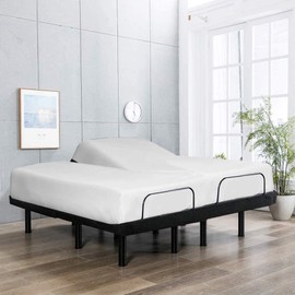 Flex Head Queen Mattress Protector for Adjustable Beds or Flex Split Bed-100% Terry Cotton Flex Head Mattress Protector 39 Inches FlexTop Fully Elasticized 10-Inch Deep Fitted Sheet Style