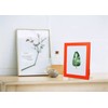 6x8 Orange MDF Picture Frame for Table Top and Wall