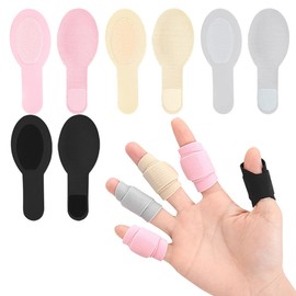 Clcyricher Finger Support [Ultra Thin 2-Pack] Sports Taping Alternative, Breathable, Finger Tape Wrap, Washable, Finger Fastening Band, Tendon Sheath, Spring Finger and Joint Pain, Unisex, Sports
