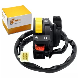 MATI Left Handlebar Control Switch Start Stop Headlight for Arctic Cat ATV 3509-017