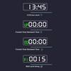 Gym Timer Portable Workout Interval Timer Fitness Clock Large Digital