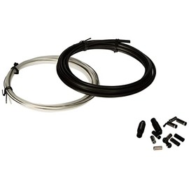 Jagwire Elite Sealed Shift/Gear Cable Kit (x2 Cables) - Stealth Black