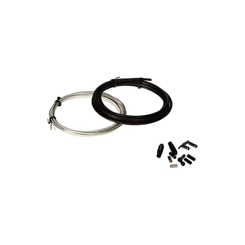 Jagwire Elite Sealed Shift/Gear Cable Kit (x2 Cables) - Stealth